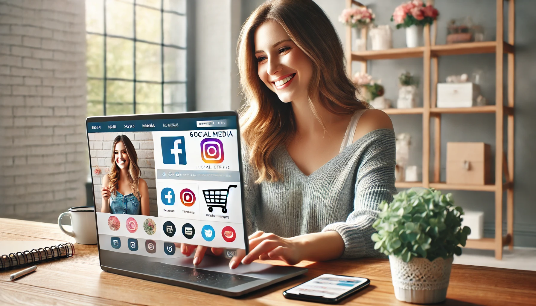 Webseite für Influencer